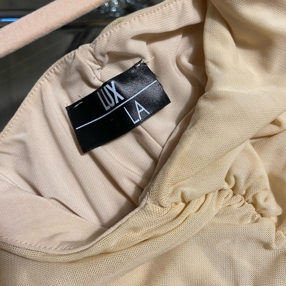 LUX LA Great quality shrimp body con dress
